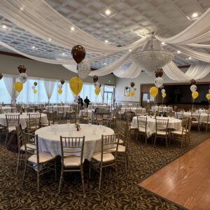 Graduation Latex Balloons On a Weight