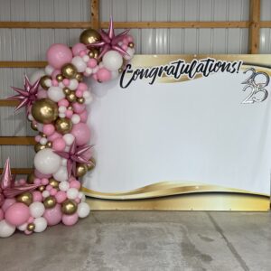 Mixed Graduation Balloon Garland