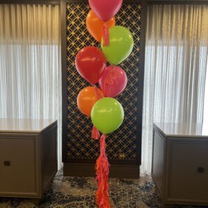 Seven 16in Balloons With Tassels