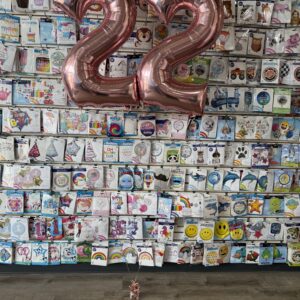 Two Numbers On Balloon Weight