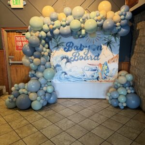 Baby On Board Balloon Garland