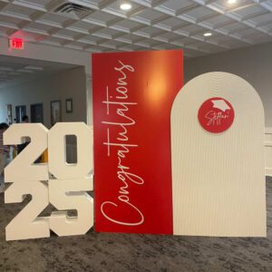 Graduation Backdrop Rental