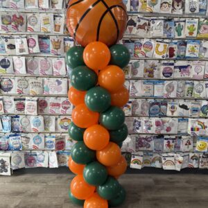 Basketball Balloon Tower